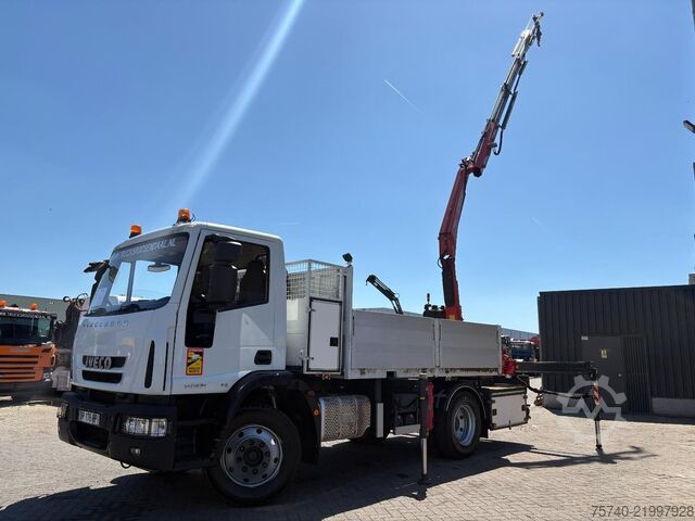 Crane Iveco Eurocargo 140E21 + FASSI F 95 A 4x extendable +...