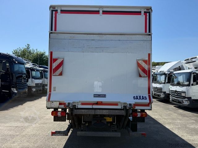 Box truck MERCEDES-BENZ ATEGO 1223 L Koffer 7,1 m LBW 1,5 T*3-Sitzer+AHK