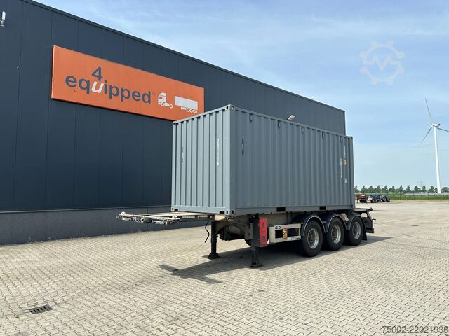 Suitcase Van Hool 20FT/30FT ADR CHASSIS + new (ONE-WAY) 20FT DV 8...