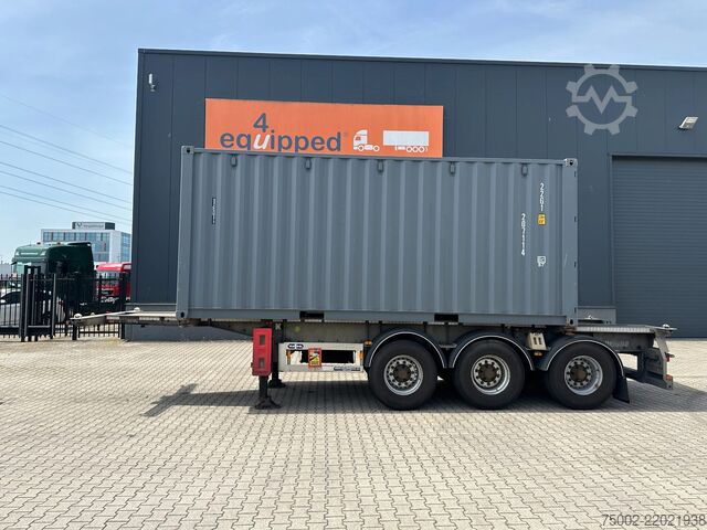 Suitcase Van Hool 20FT/30FT ADR CHASSIS + new (ONE-WAY) 20FT DV 8...