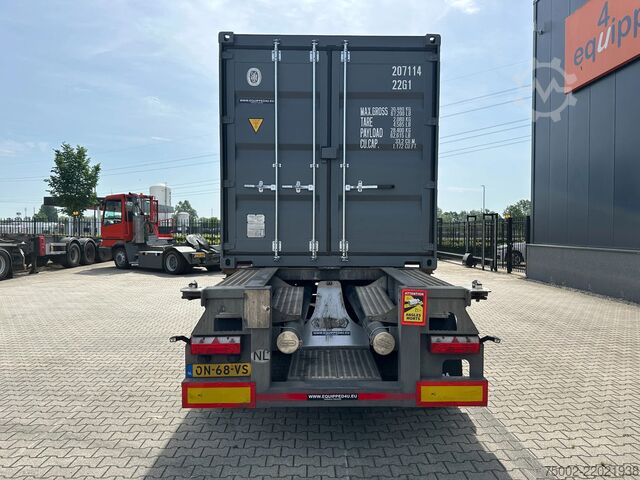 Suitcase Van Hool 20FT/30FT ADR CHASSIS + new (ONE-WAY) 20FT DV 8...