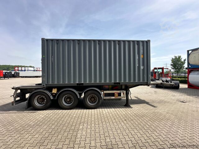 Suitcase Van Hool 20FT/30FT ADR CHASSIS + new (ONE-WAY) 20FT DV 8...