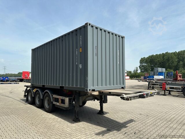 Suitcase Van Hool 20FT/30FT ADR CHASSIS + new (ONE-WAY) 20FT DV 8...