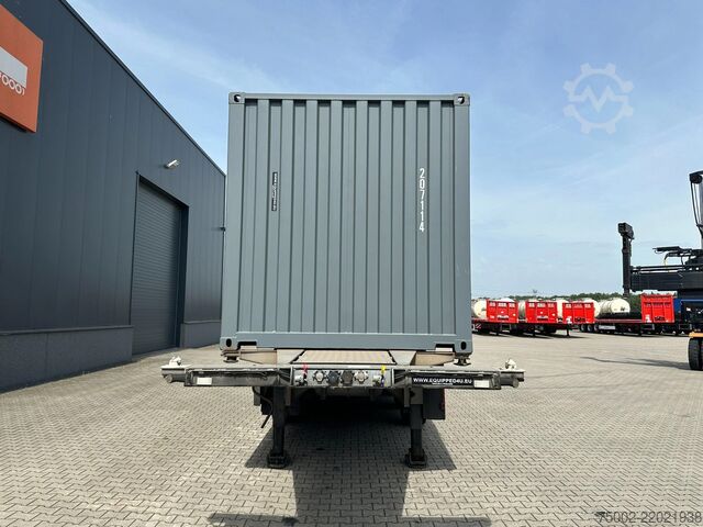 Suitcase Van Hool 20FT/30FT ADR CHASSIS + new (ONE-WAY) 20FT DV 8...