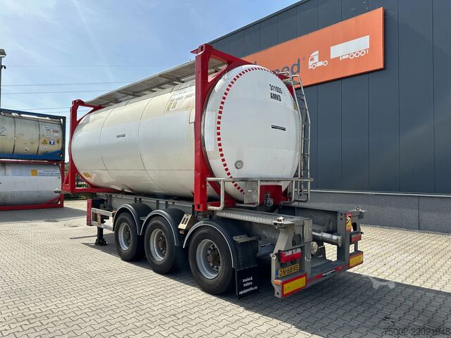 Tank Van Hool 20FT/30FT ADR CHASSIS + 20FT SWAP TANKCONTAINER...