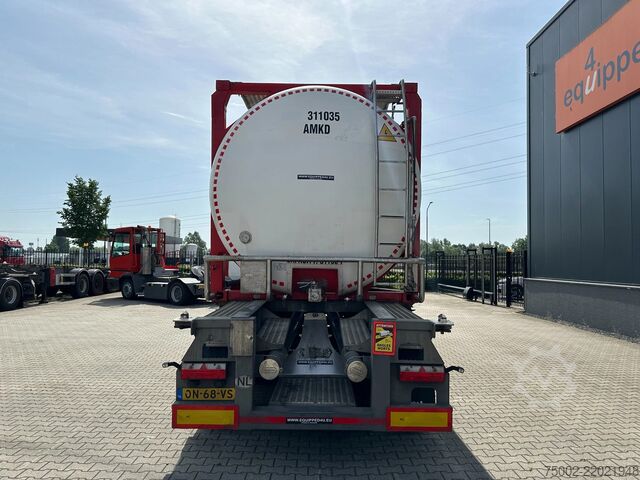 Tank Van Hool 20FT/30FT ADR CHASSIS + 20FT SWAP TANKCONTAINER...
