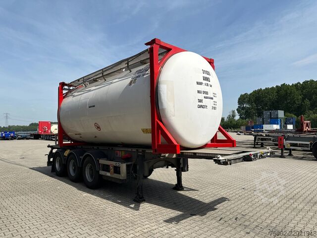 Tank Van Hool 20FT/30FT ADR CHASSIS + 20FT SWAP TANKCONTAINER...