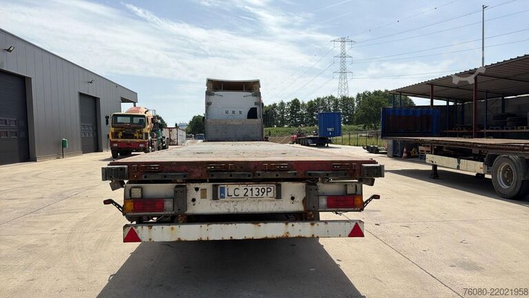 Flatbed Schmitz Cargobull SK027PLUSFP (DISC BRAKES / MERCEDES AXLES)