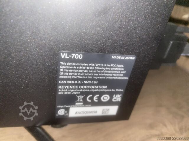 Measuring system Keyence VL770