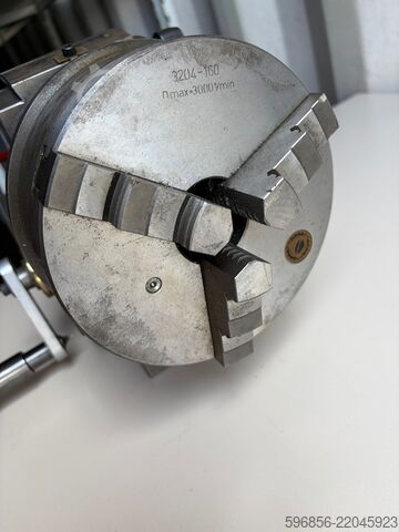 Rotary dividing head BERNARDO BS-1 + BISON 160 mm lathe chuck Uchwyt podzielnicowy obrotowy BERNARDO BS-1 + uchwyt tokarski BISON 160 mm Uchwyt podzielnicowy obrotowy BERNARDO BS-1 + uchwyt tokarski BISON 160 mm