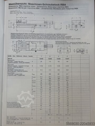 Vise Röhm RBA-113 153395