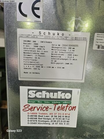 Absauggerät SCHUKO Vacomat 300