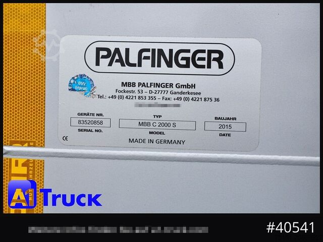 Kühlkoffer-LKW MERCEDES-BENZ Antos 1830, Carrier 1150Mt LBW,