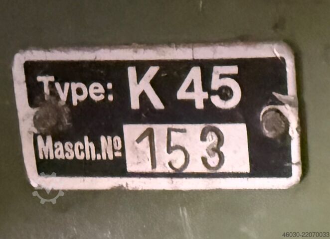 Sliding table saw Kölle K 45