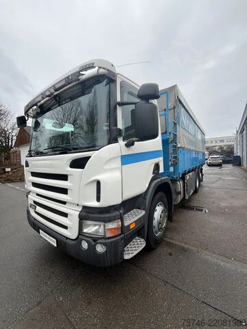 Tarpaulin Scania P320 DB 6x2 4 MNB  *BDF *Pritsche/Plane Brücke
