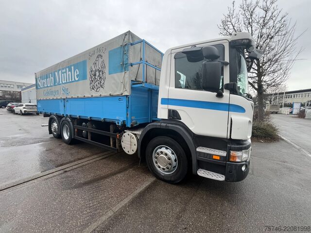 Tarpaulin Scania P320 DB 6x2 4 MNB  *BDF *Pritsche/Plane Brücke
