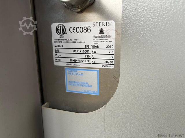 Endoscope Sterilizer Steril Steris EPS