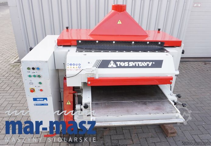 Breite Doppelhobelanlage TOS SVITAVY 80