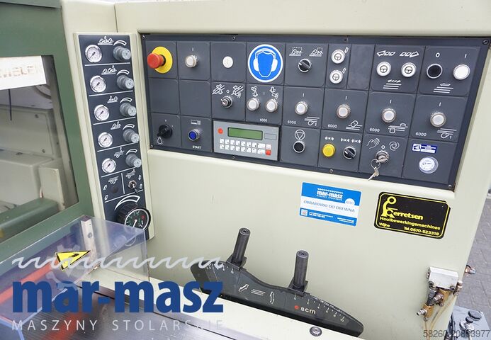 Vier-Seiten-Hobelmaschine SCM SUPERSET 23 na 6 głowic
