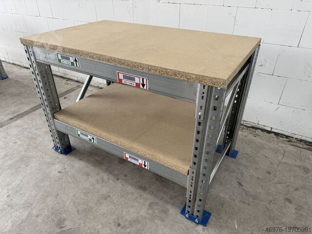 1,350 x 820 x 938 mm / 2 levels Dexion Speedlock P90 Werkbank Werkbänke Arbeitstisch