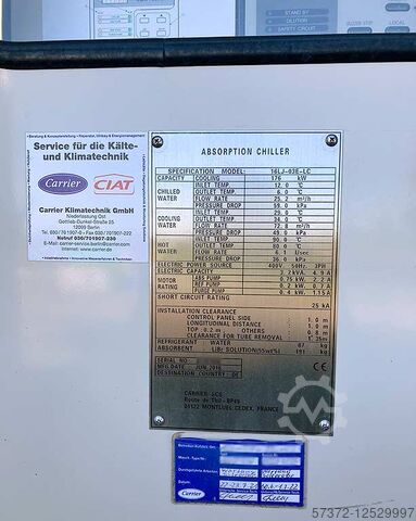 Absorptionskälteanlage (AKM) Carrier SCS 16LJ-03E-LC