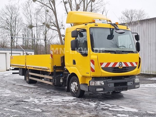Pick-up van RENAULT MIDLUM 220 DXI HIAB KRAN TÜV 07 / 2026