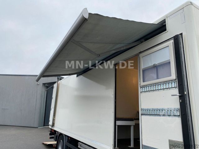 Box truck MAN TGM 18.290 KOFFER RENNSPORT WOHNABTEIL LBW 3t