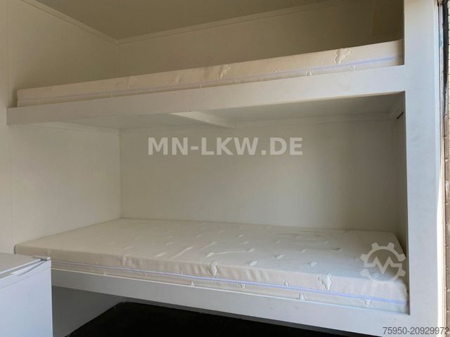 Box truck MAN TGM 18.290 KOFFER RENNSPORT WOHNABTEIL LBW 3t