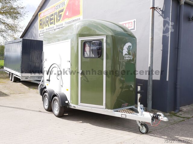 Horse trailer Cheval Liberté GOLD-ORIGINS-ALU Sattelkammer Pferde
