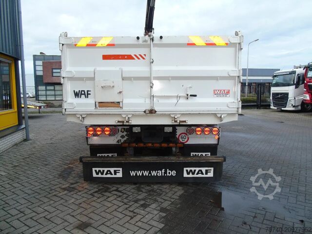 Crane truck Scania P360 6X2 + HIAB 1420 K2 + REMOTE + TIPPER + EURO 5