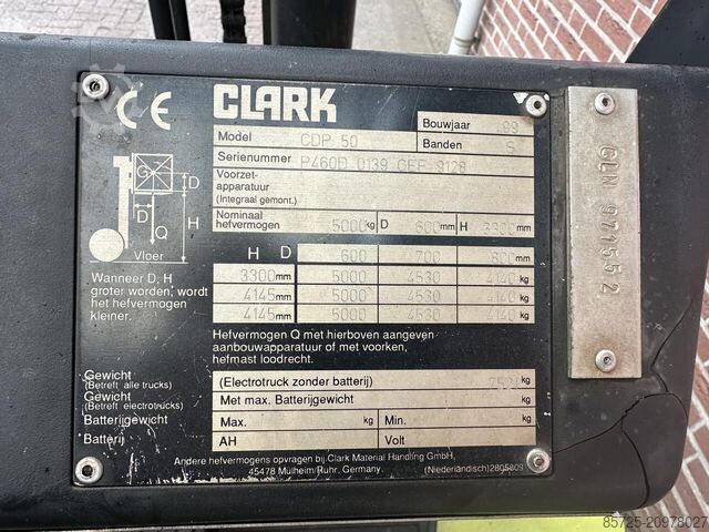 Forklift Clark 