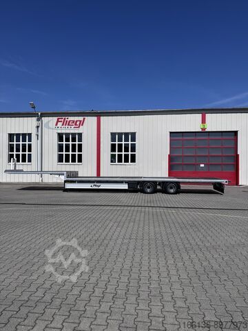 Flatbed open Fliegl SZS 280 Jumbo Plateau