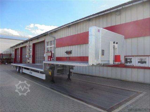 Flatbed open Fliegl SZS 280 Jumbo Plateau
