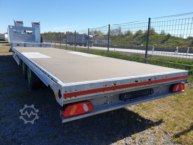 Flatbed open Fliegl SZS 280 Jumbo Plateau
