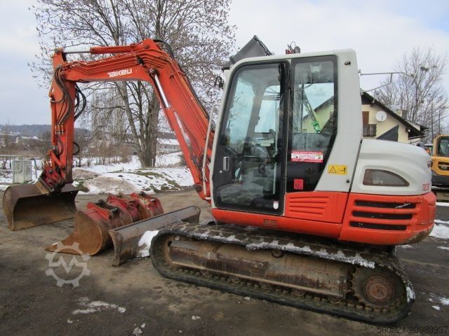 Mini excavators Takeuchi TB 290 -Powertilt + Zentralschmierung + 4 Löffel