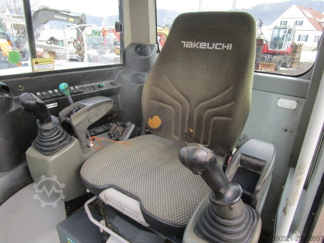 Mini excavators Takeuchi TB 290 -Powertilt + Zentralschmierung + 4 Löffel