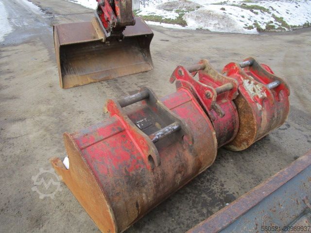 Mini excavators Takeuchi TB 290 -Powertilt + Zentralschmierung + 4 Löffel