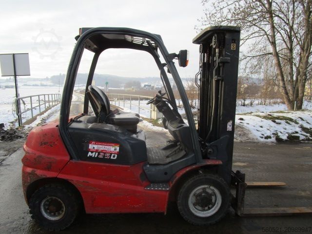 Diesel Forklift Manitou MI25D Triplex-Freihub 4,7m + Seitenschieber