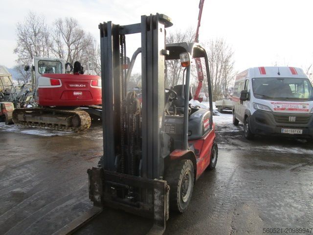 Diesel Forklift Manitou MI25D Triplex-Freihub 4,7m + Seitenschieber