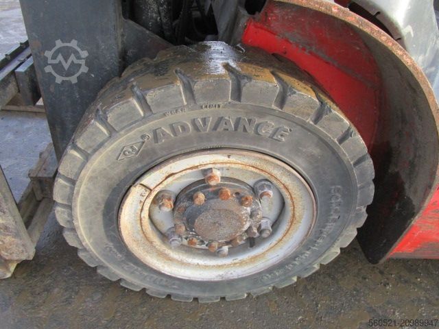 Diesel Forklift Manitou MI25D Triplex-Freihub 4,7m + Seitenschieber