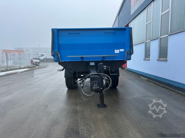 Three-way tipper trailer MÜLLER-MITTELTAL TA-2 Tandem 3 Seiten Kipper Alu Bordwände