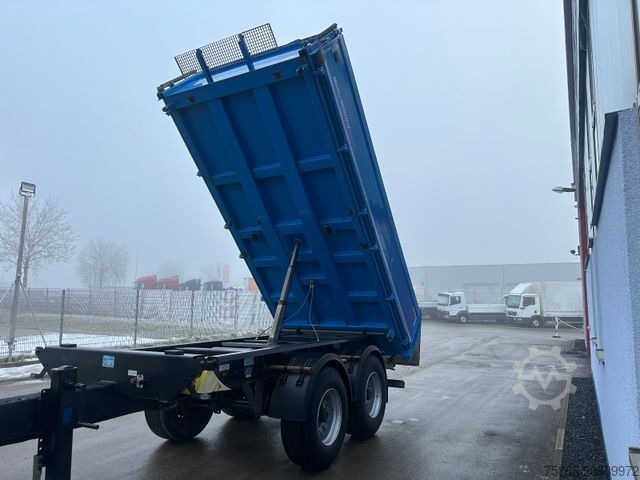 Three-way tipper trailer MÜLLER-MITTELTAL TA-2 Tandem 3 Seiten Kipper Alu Bordwände
