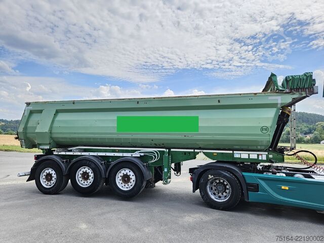 Tipper semitrailer Schwarzmüller SK Stahlrundmulde