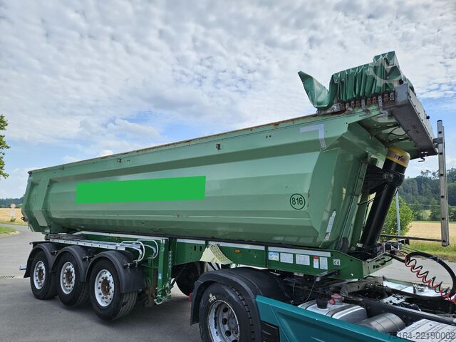 Tipper semitrailer Schwarzmüller SK Stahlrundmulde
