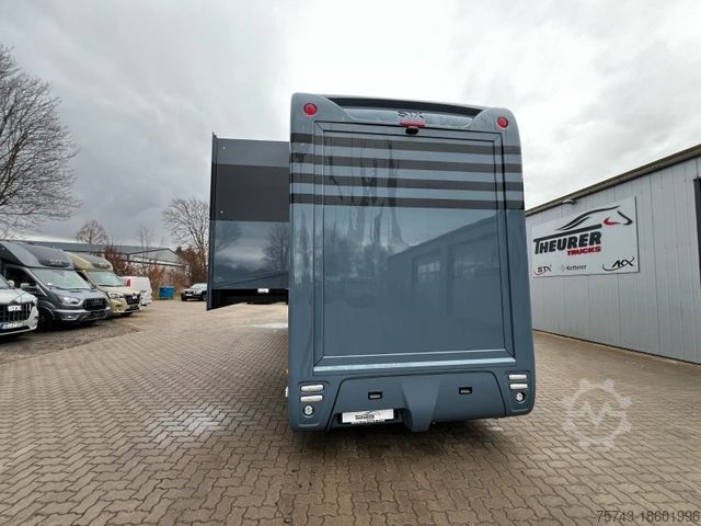 Viehtransporter LKW MERCEDES-BENZ ACTROS 2651 MOTOHOME 3 Pop-Out Vollausstattung