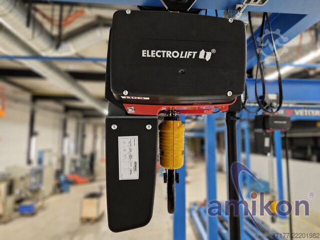 Zweischienenportal Elektrokettenzug Vetter P300 Portalkran 1,6t Krananlage