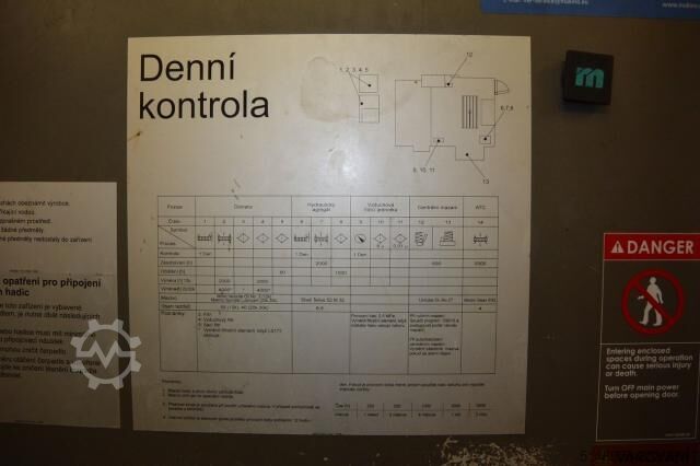 Horizontal-Bearbeitungszentrum Makino F5