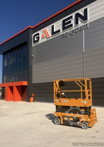 Scherenarbeitsbühne Galen 6+2m Scissor Lift Electric