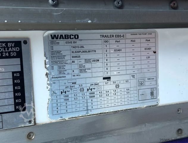 Standard tractor unit DAF XF 430 SSC TRS GENSET 628.000 KM + THEO MULDER B