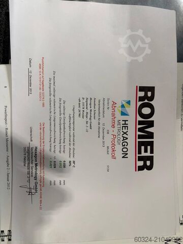 Portable Koordinaten - Messmaschinen - Messarm RöMER HEXAGON INFINITE 2.0